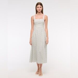 Abercrombie & Fitch Mila Stretch Midi Dress